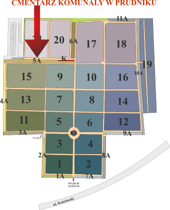 Brak mapy sektorowej