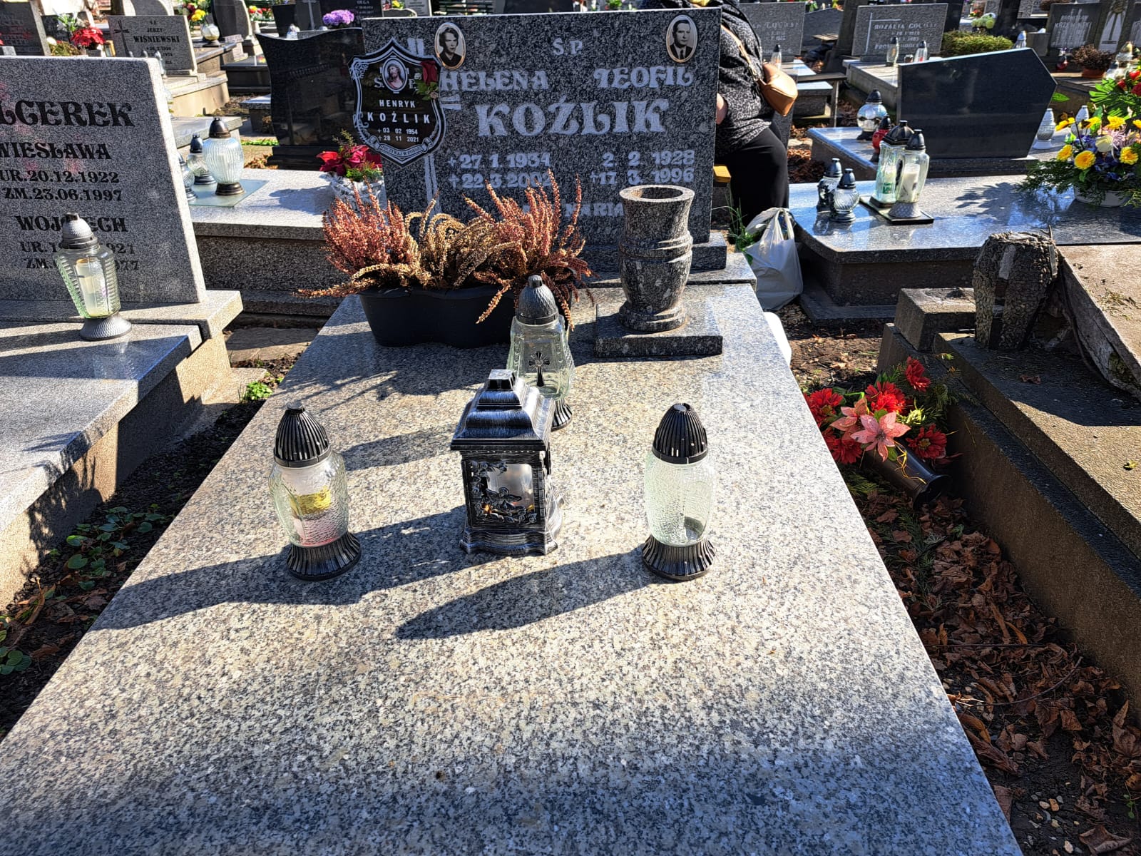 Grób Teofil Koźlik