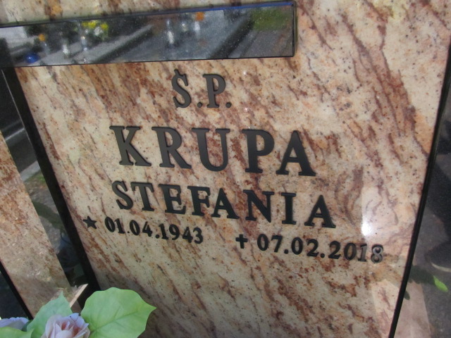 Stefania Krupa 1943 Prudnik - Grobonet - Wyszukiwarka osób pochowanych