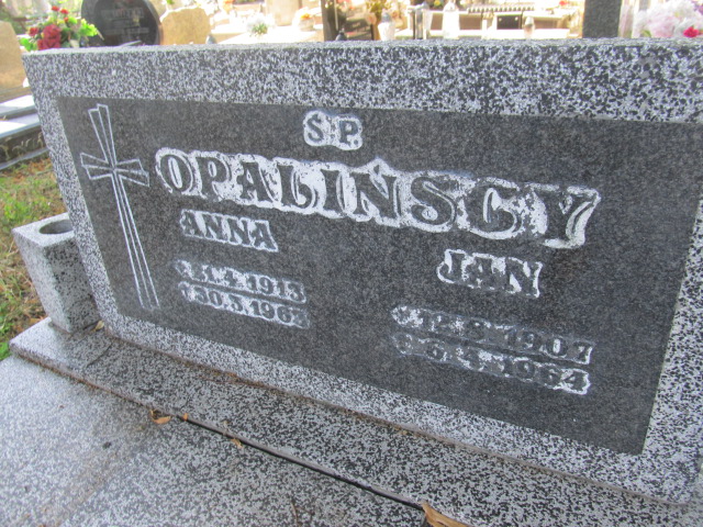 Jan Opaliński 1907 Prudnik - Grobonet - Wyszukiwarka osób pochowanych