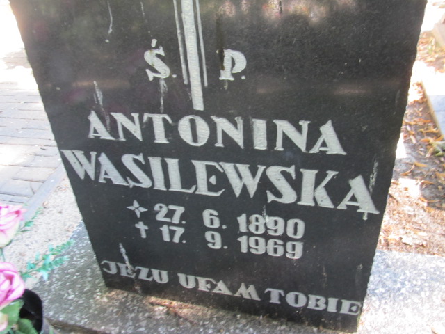 Antonina Wasilewska 1890 Prudnik - Grobonet - Wyszukiwarka osób pochowanych