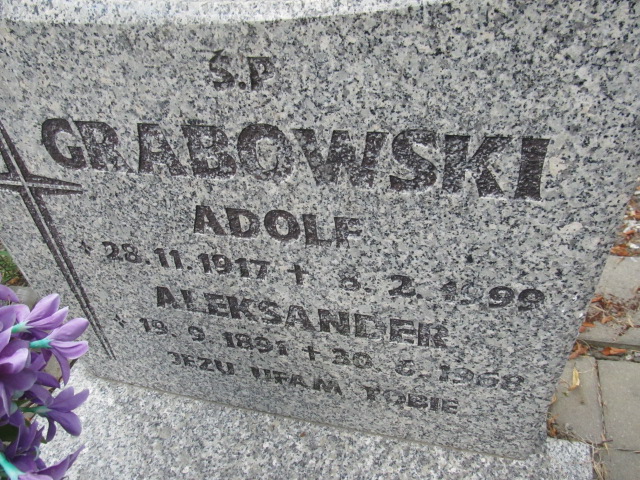 Adolf Grabowski 1917 Prudnik - Grobonet - Wyszukiwarka osób pochowanych