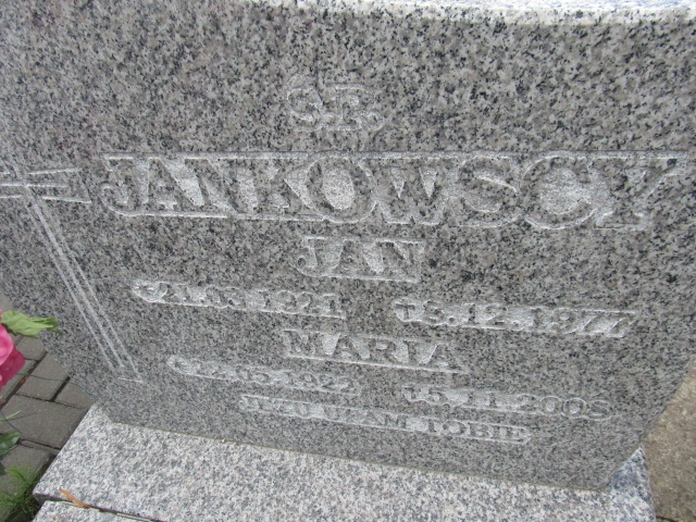 Maria Jankowska 1922 Prudnik - Grobonet - Wyszukiwarka osób pochowanych
