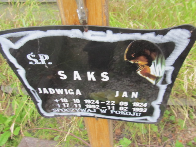 Jan Saks 1924 Prudnik - Grobonet - Wyszukiwarka osób pochowanych
