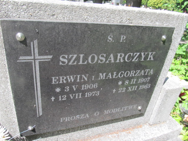 Małgorzata Szlosarczyk 1907 Prudnik - Grobonet - Wyszukiwarka osób pochowanych