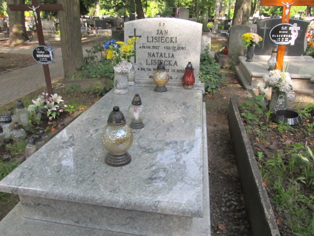Grób Jan Lisiecki