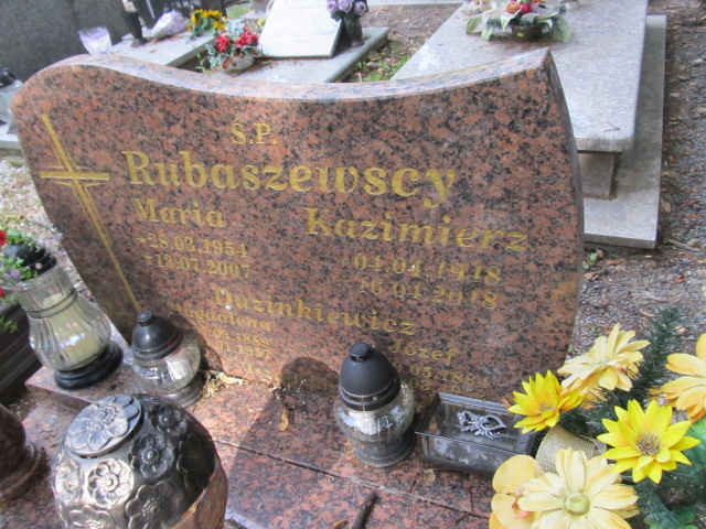 Kazimeirz Rubaszewski 1948 Prudnik - Grobonet - Wyszukiwarka osób pochowanych