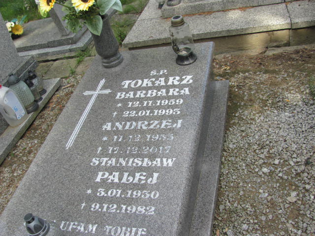 Andrzej Tokarz 1955 Prudnik - Grobonet - Wyszukiwarka osób pochowanych
