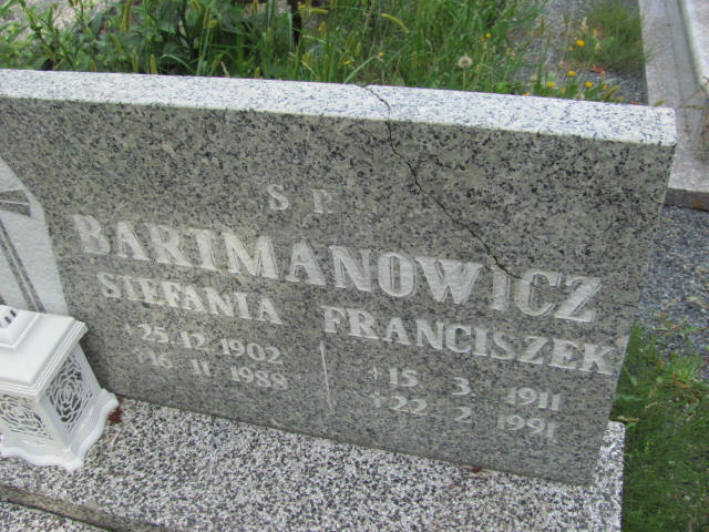 Stefania Bartmanowicz 1902 Prudnik - Grobonet - Wyszukiwarka osób pochowanych