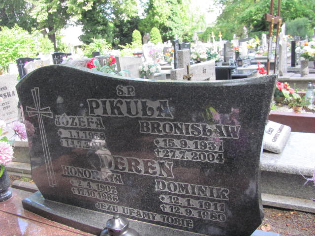 Honorata Dereń 1902 Prudnik - Grobonet - Wyszukiwarka osób pochowanych