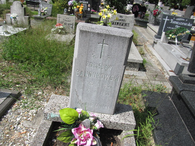 Zdzisław Bandurowski  1953 Prudnik - Grobonet - Wyszukiwarka osób pochowanych