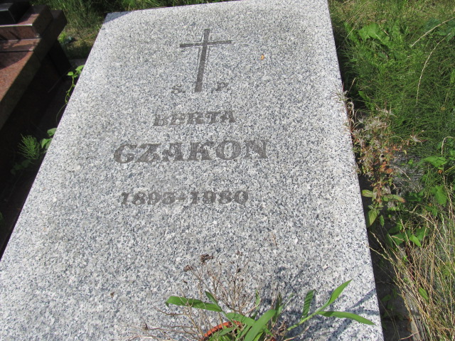 Berta Czakon 1892 Prudnik - Grobonet - Wyszukiwarka osób pochowanych