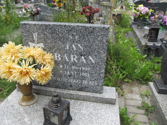 Jan Baran 1909 Prudnik - Grobonet - Wyszukiwarka osób pochowanych