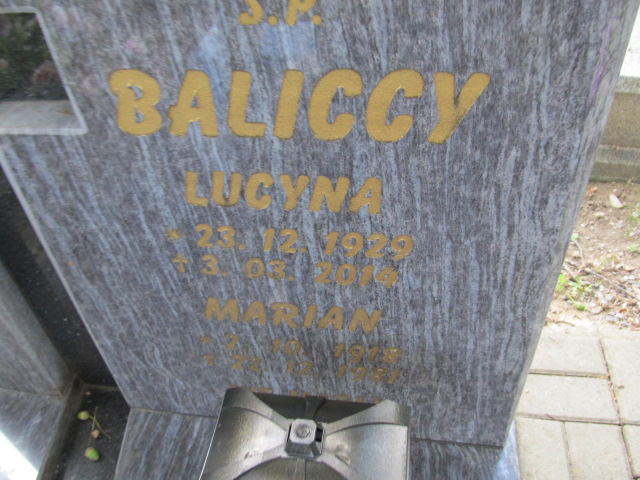 Marian Balicki 1918 Prudnik - Grobonet - Wyszukiwarka osób pochowanych