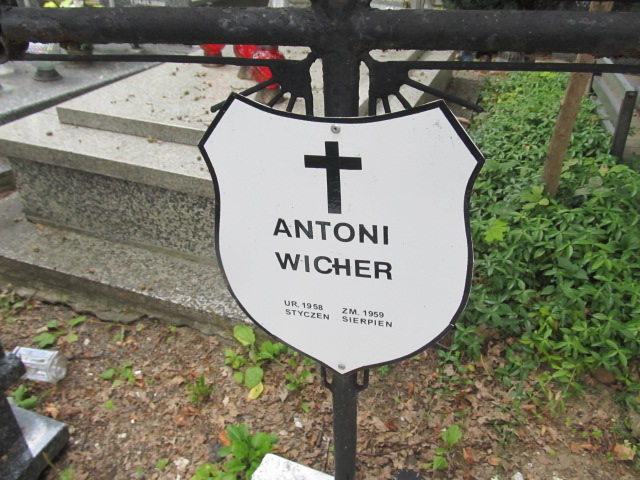 Antoni Wicher 1958 Prudnik - Grobonet - Wyszukiwarka osób pochowanych
