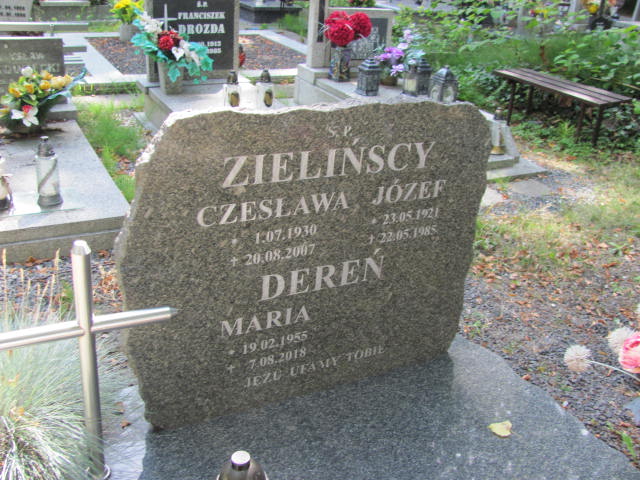 Józef Zieliński 1921 Prudnik - Grobonet - Wyszukiwarka osób pochowanych