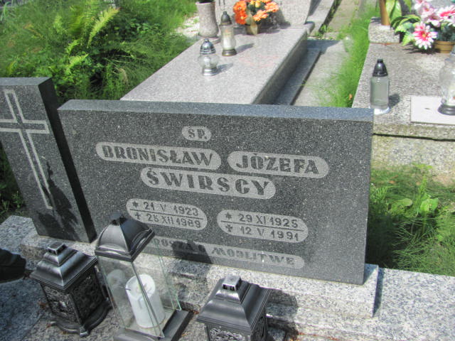 Bronisław Świrski 1923 Prudnik - Grobonet - Wyszukiwarka osób pochowanych