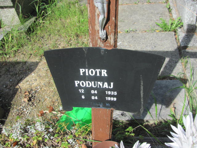 Piotr Podunaj  1935 Prudnik - Grobonet - Wyszukiwarka osób pochowanych