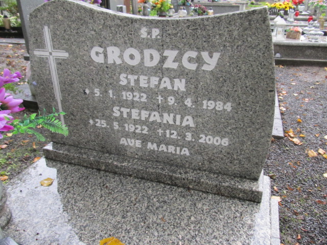 Stefania Grodzki 1922 Prudnik - Grobonet - Wyszukiwarka osób pochowanych