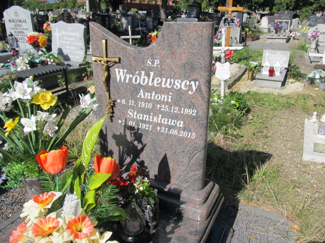 Antoni Wróblewski 1910 Prudnik - Grobonet - Wyszukiwarka osób pochowanych