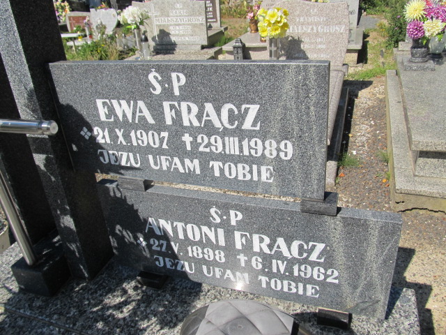 Antoni Frącz 1898 Prudnik - Grobonet - Wyszukiwarka osób pochowanych