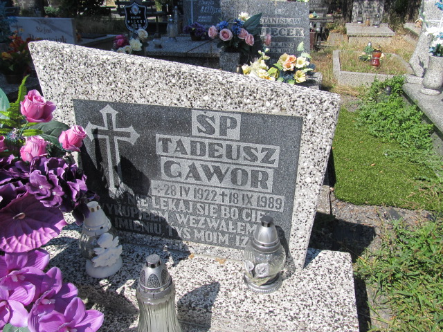 Tadeusz Gawor 1922 Prudnik - Grobonet - Wyszukiwarka osób pochowanych