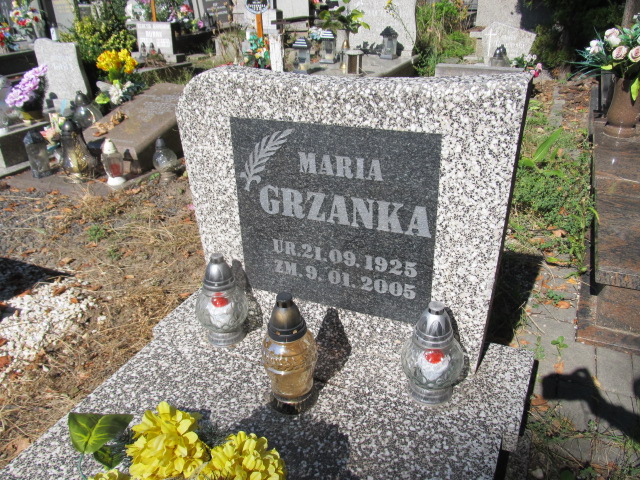 Maria Grzanka 1925 Prudnik - Grobonet - Wyszukiwarka osób pochowanych