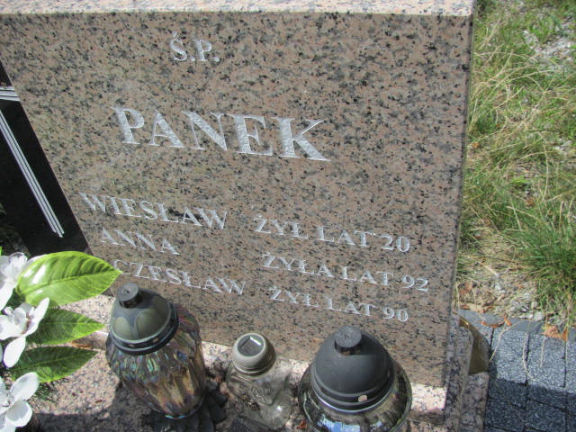 Czesław Panek Prudnik - Grobonet - Wyszukiwarka osób pochowanych