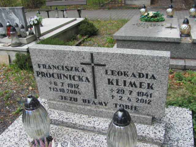 Leokadia Klimek 1941 Prudnik - Grobonet - Wyszukiwarka osób pochowanych