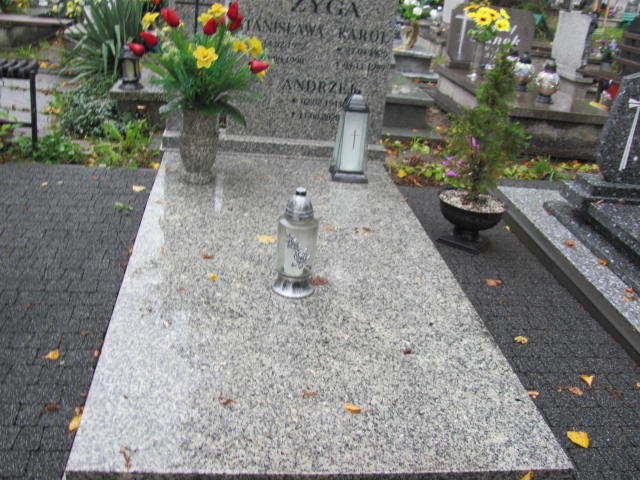 Grób Andrzej Zyga