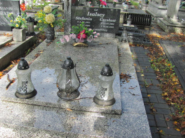 Grób Stefania Isalska
