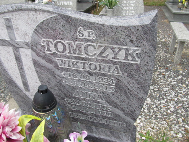 Wiktoria Tomczyk 1934 Prudnik - Grobonet - Wyszukiwarka osób pochowanych