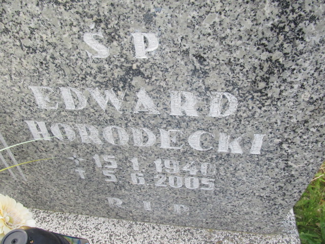 Edward Horodecki 1940 Prudnik - Grobonet - Wyszukiwarka osób pochowanych