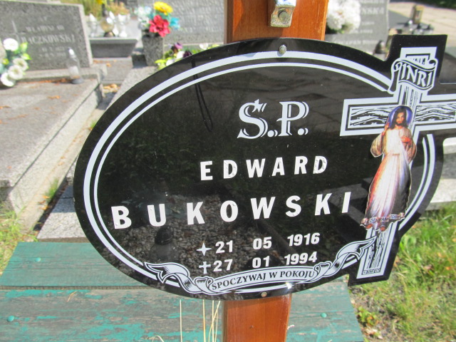 Edward Bukowski 1916 Prudnik - Grobonet - Wyszukiwarka osób pochowanych