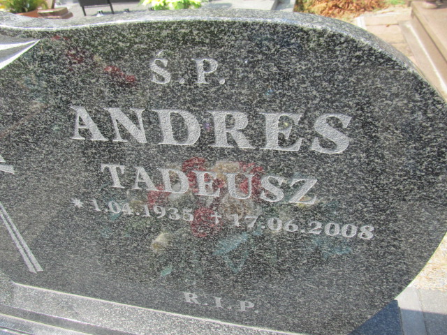 Tadeusz Andres 1935 Prudnik - Grobonet - Wyszukiwarka osób pochowanych