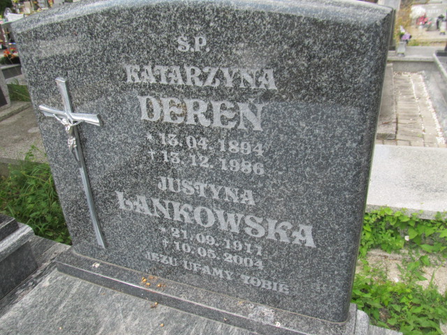 Justyna Łankowska 1911 Prudnik - Grobonet - Wyszukiwarka osób pochowanych