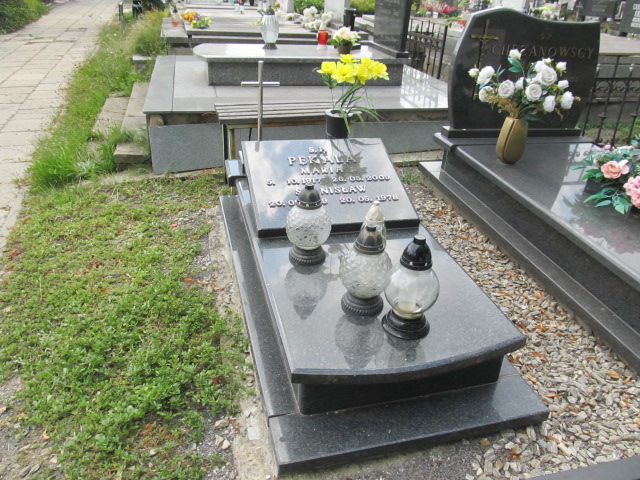 Grób Stanisław Pękala