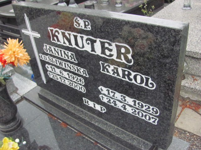Janina Knuter 1926 Prudnik - Grobonet - Wyszukiwarka osób pochowanych