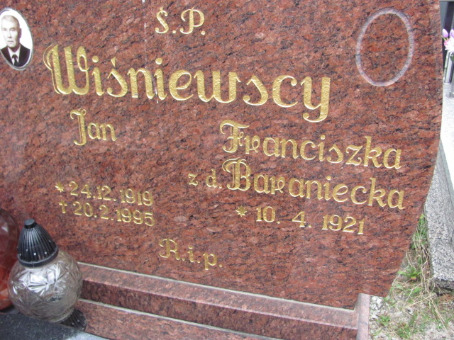 Barbara Wiśniewska 1946 Prudnik - Grobonet - Wyszukiwarka osób pochowanych