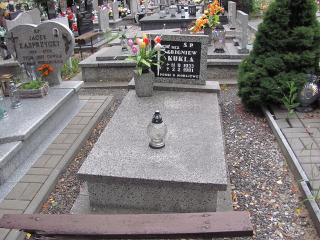 Grób Zbigniew Kukla