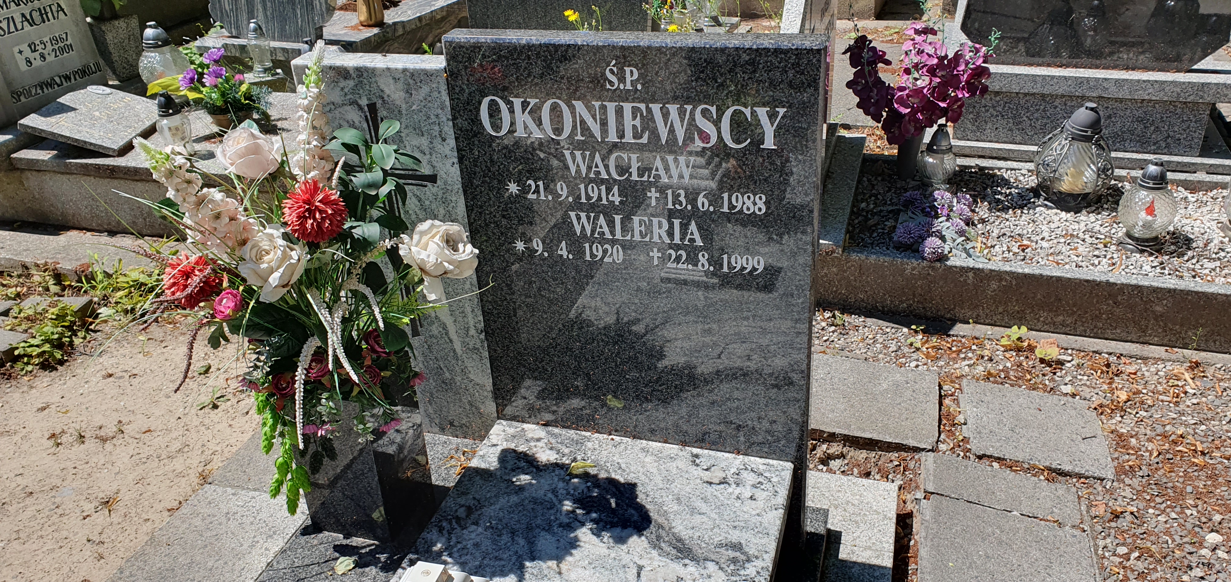 Wacław Okoniewski 1914 Prudnik - Grobonet - Wyszukiwarka osób pochowanych