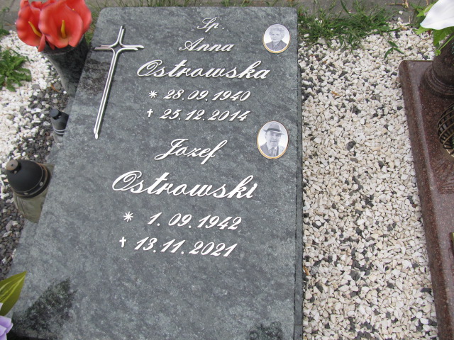 Anna Ostrowska 1940 Prudnik - Grobonet - Wyszukiwarka osób pochowanych