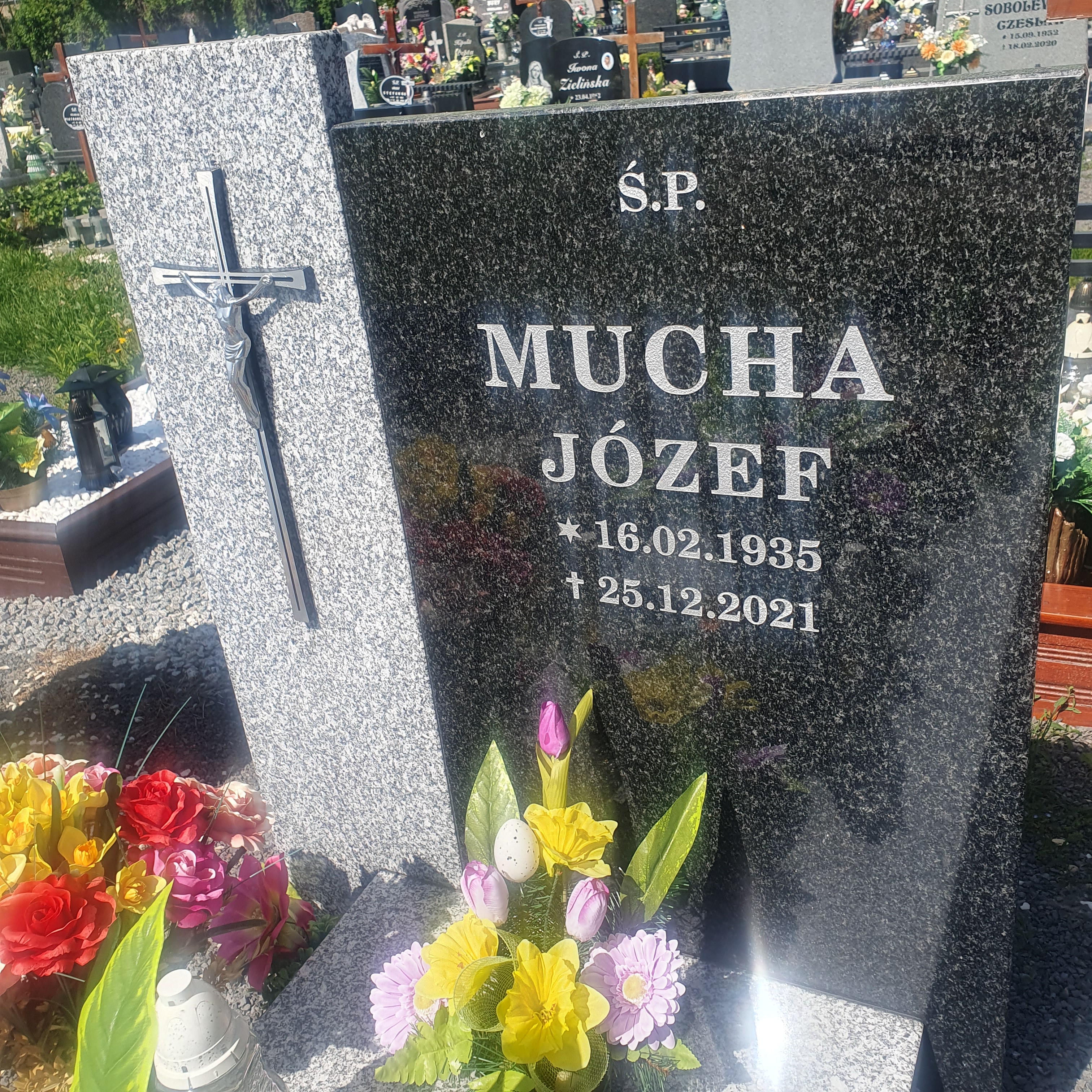 Józef Mucha 1935 Prudnik - Grobonet - Wyszukiwarka osób pochowanych