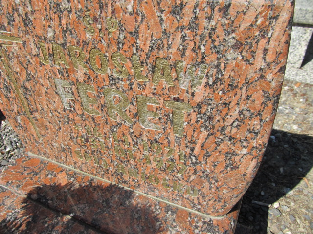 Jarosław Feret 1971 Prudnik - Grobonet - Wyszukiwarka osób pochowanych