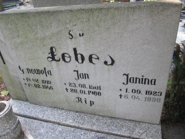 Janina Łoboz 1923 Prudnik - Grobonet - Wyszukiwarka osób pochowanych