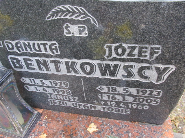 Danuta Bentkowska 1929 Prudnik - Grobonet - Wyszukiwarka osób pochowanych