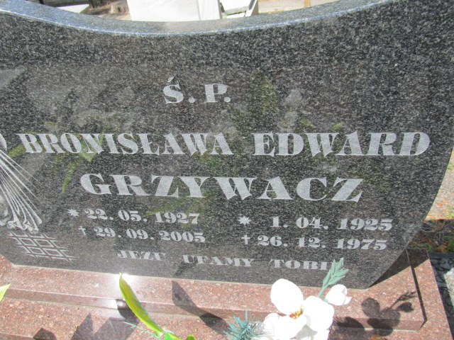 Edward Grzywacz 1925 Prudnik - Grobonet - Wyszukiwarka osób pochowanych