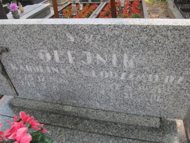 Karolina Olejnik 1924 Prudnik - Grobonet - Wyszukiwarka osób pochowanych