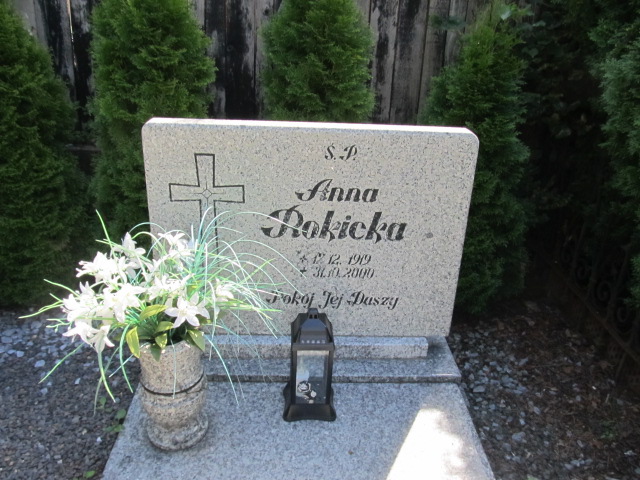 Anna Rokicka 1919 Prudnik - Grobonet - Wyszukiwarka osób pochowanych