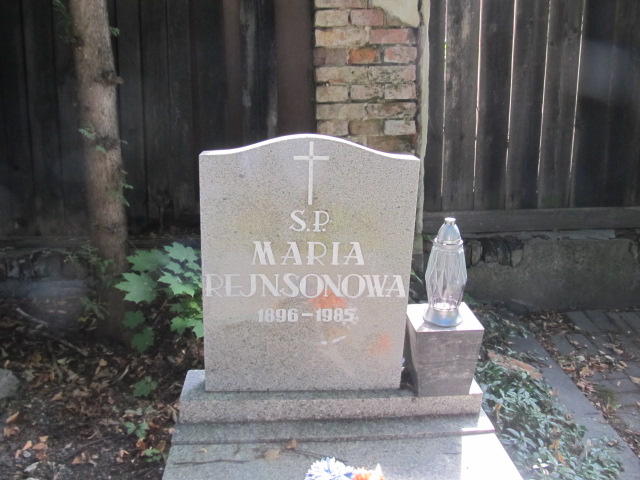 Maria Rejnsonowa 1896 Prudnik - Grobonet - Wyszukiwarka osób pochowanych